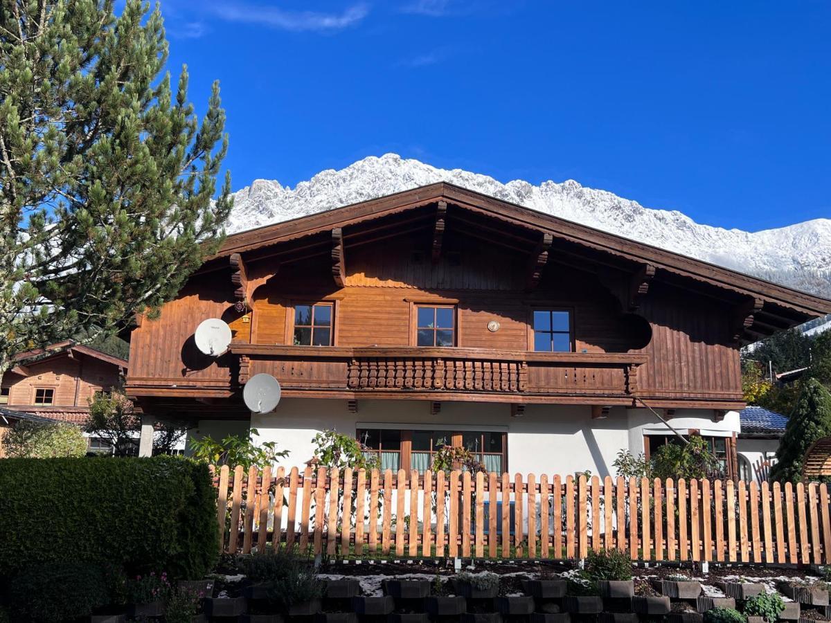 Ferienwohnung Steiner in Scheffau Scheffau am Wilden Kaiser Exterior foto